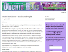 Tablet Screenshot of orchidblog.com